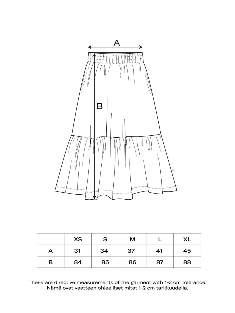 Lively Muslin Skirt, adults