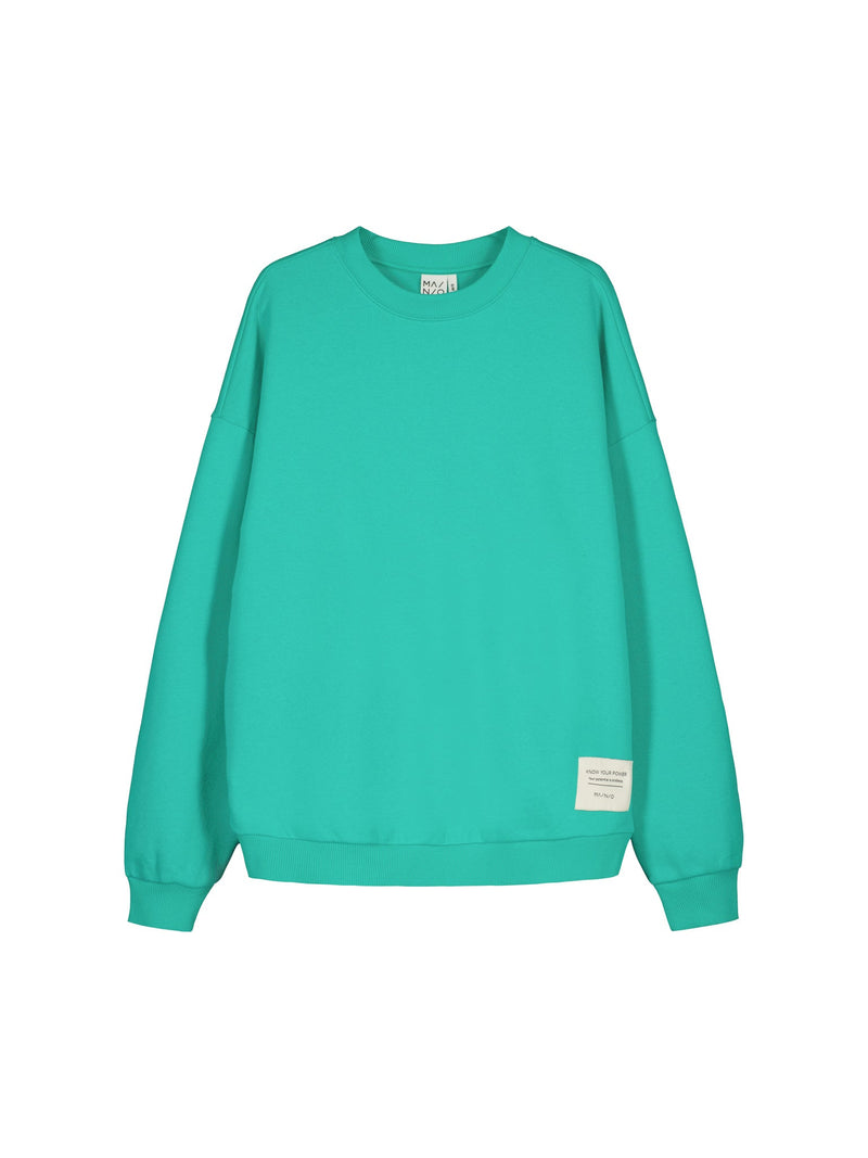 Superpower Oversize Sweatshirt, Atlantis, adults