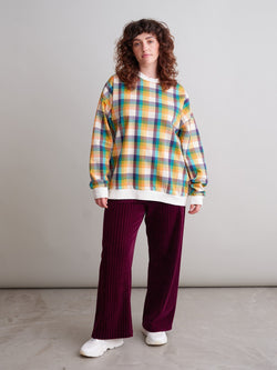 Velour Pants, Burgundy, adults