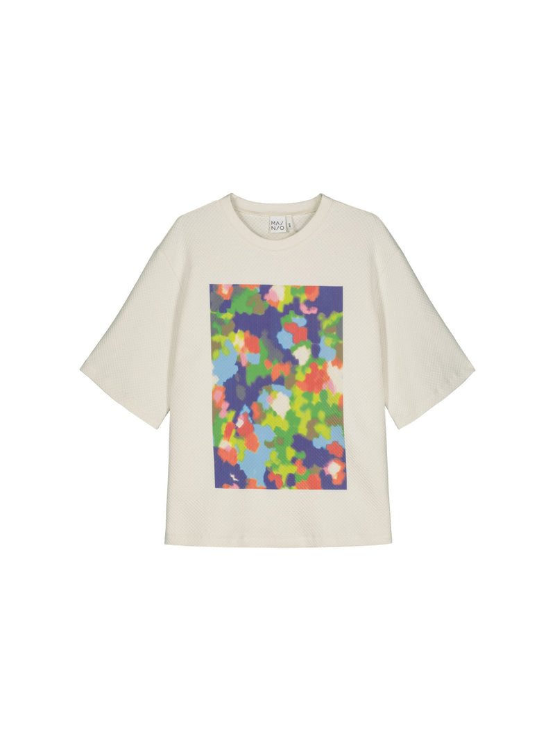 Flowerfield honeycomb T-shirt, adults