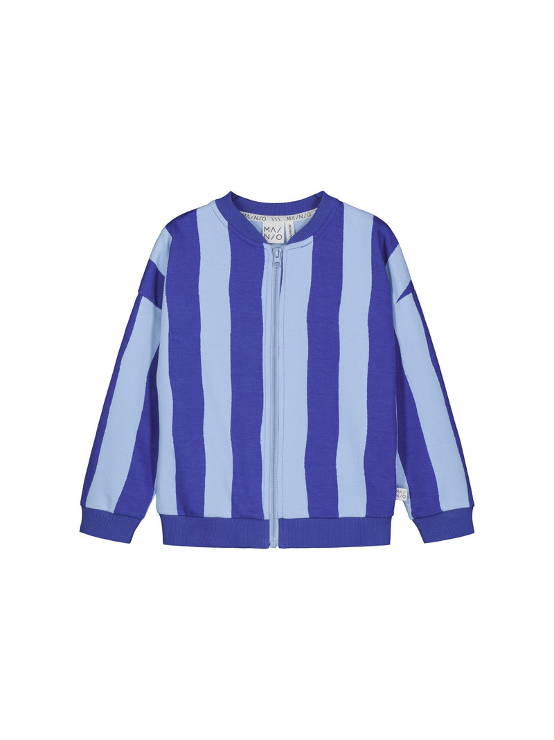 Ripple bomber jacket with applique
