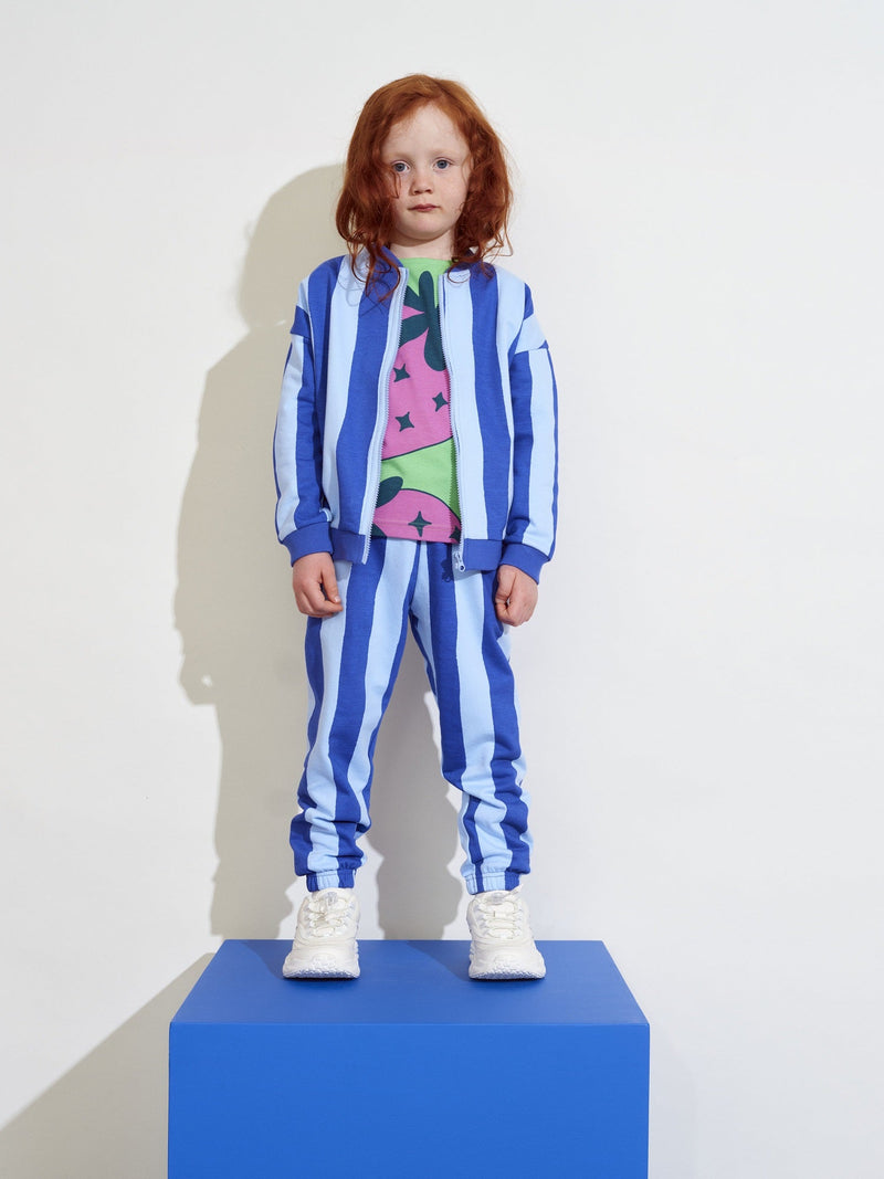 Ripple bomber jacket with applique