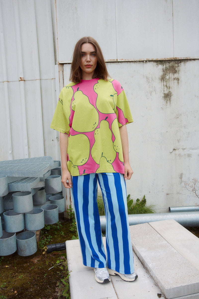 Pear oversize T-shirt, adults