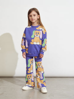 Puppy flare sweatpants