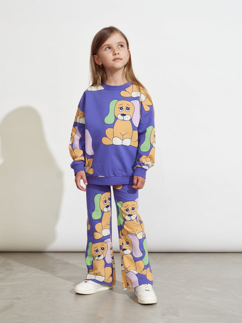 Puppy flare sweatpants