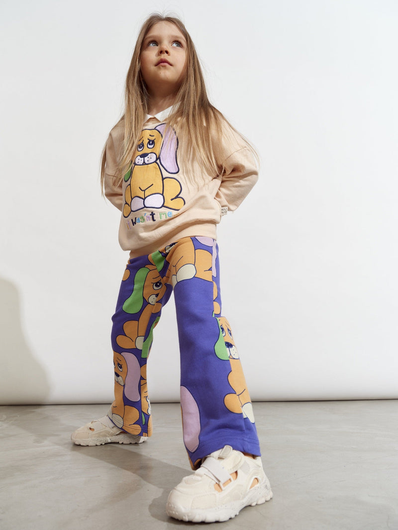 Puppy flare sweatpants