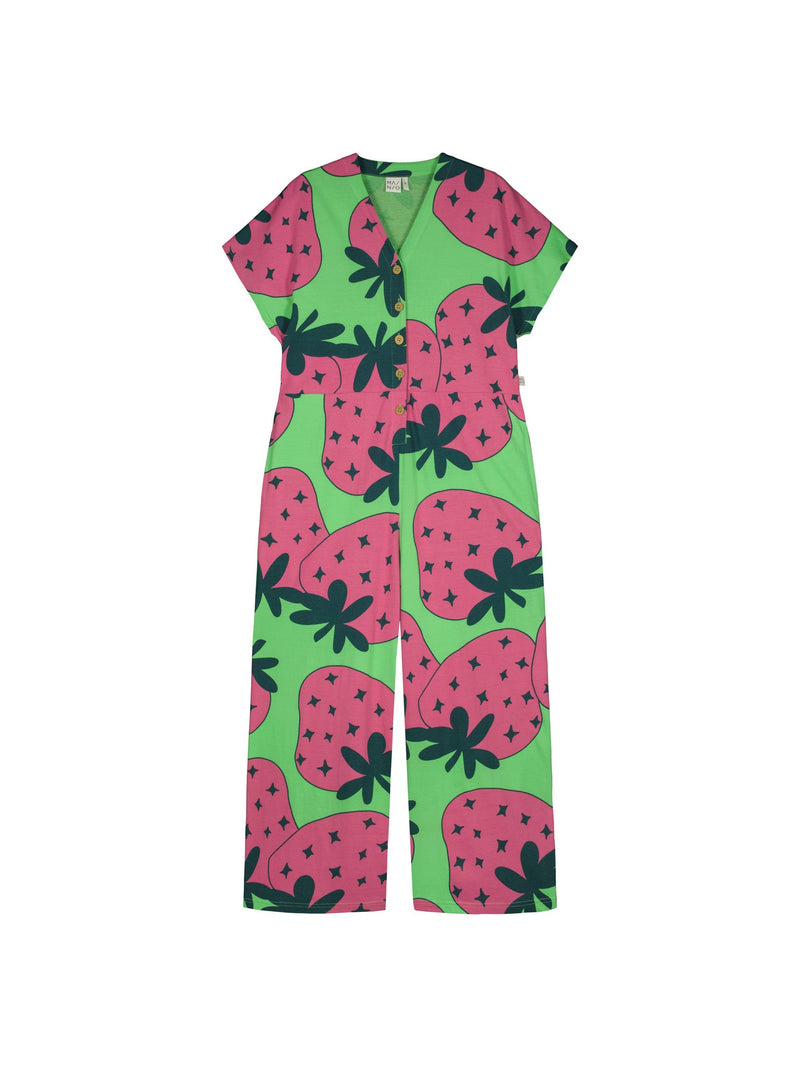 Giant Stawberry jumpsuit, adults