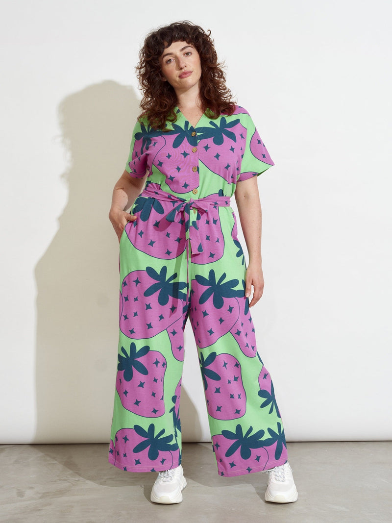 Giant Stawberry jumpsuit, adults