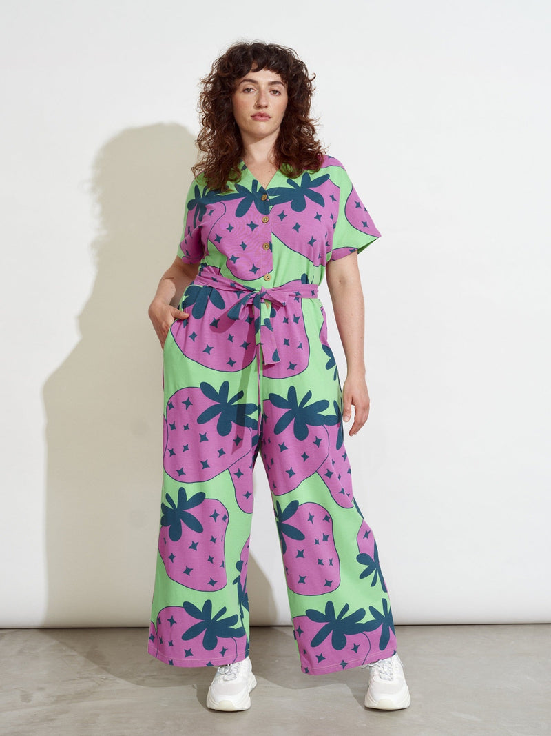 Giant Stawberry jumpsuit, adults