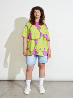 Pear oversize T-shirt, adults