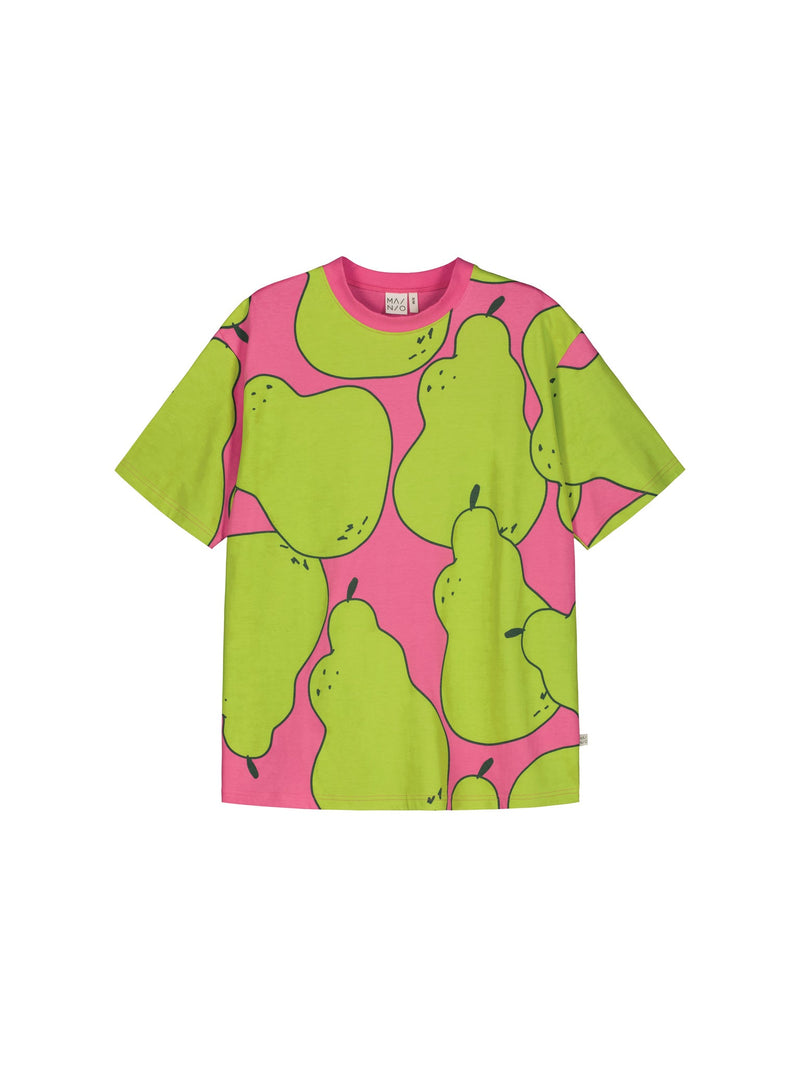 Pear oversize T-shirt, adults