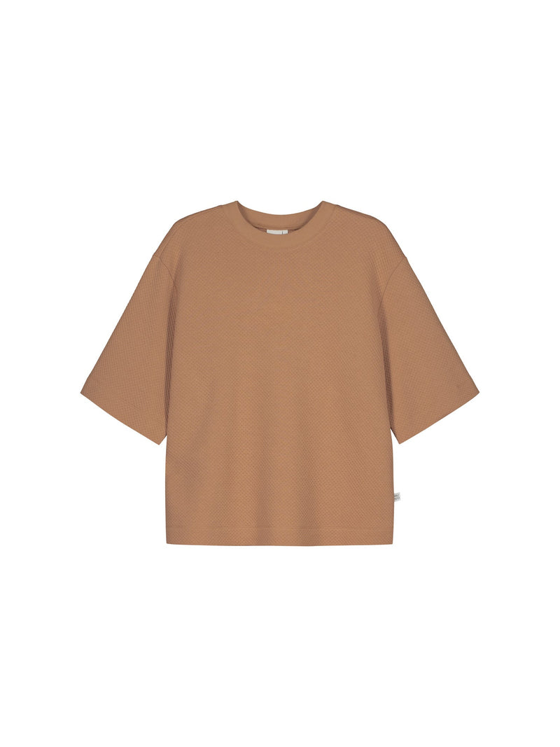 Honeycomb T-shirt, Nougat
