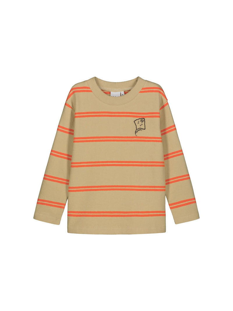 Ray striped jacquard shirt, kids