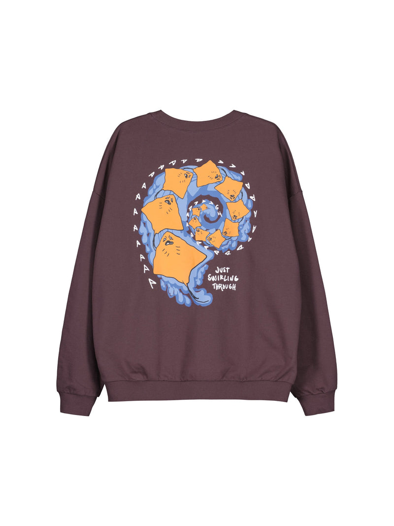 Swirling sweatshirt, adults