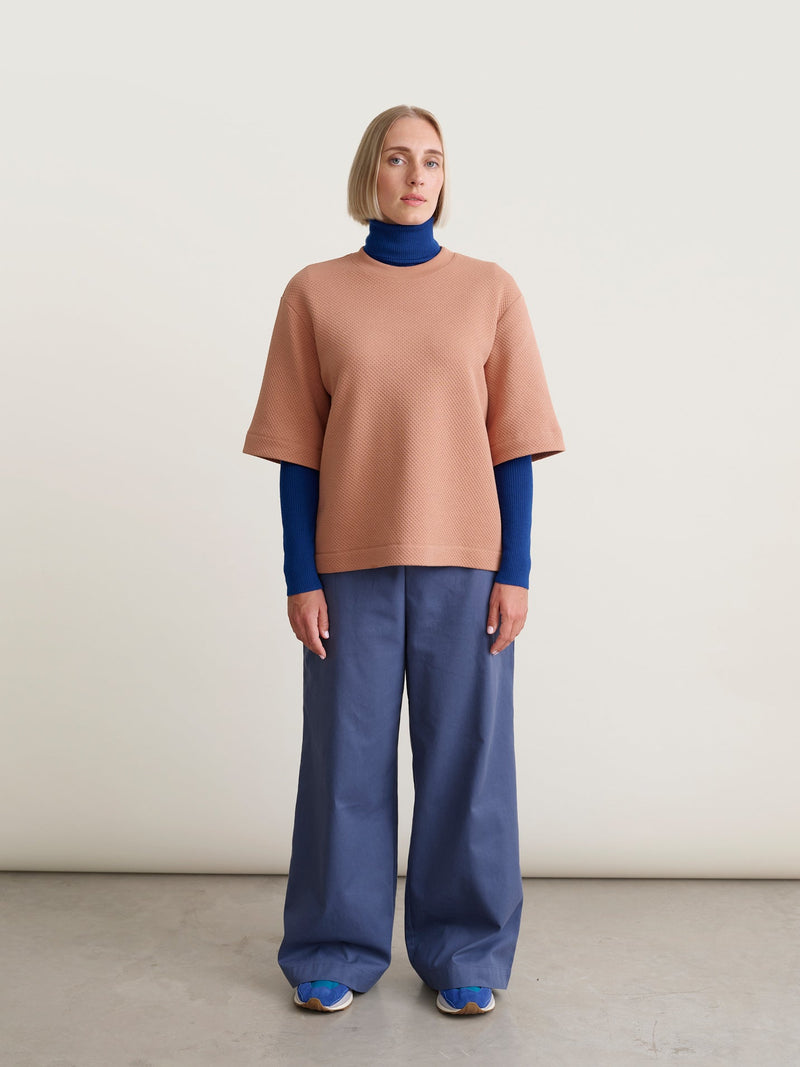 Laila twill pants, Vintage Indigo