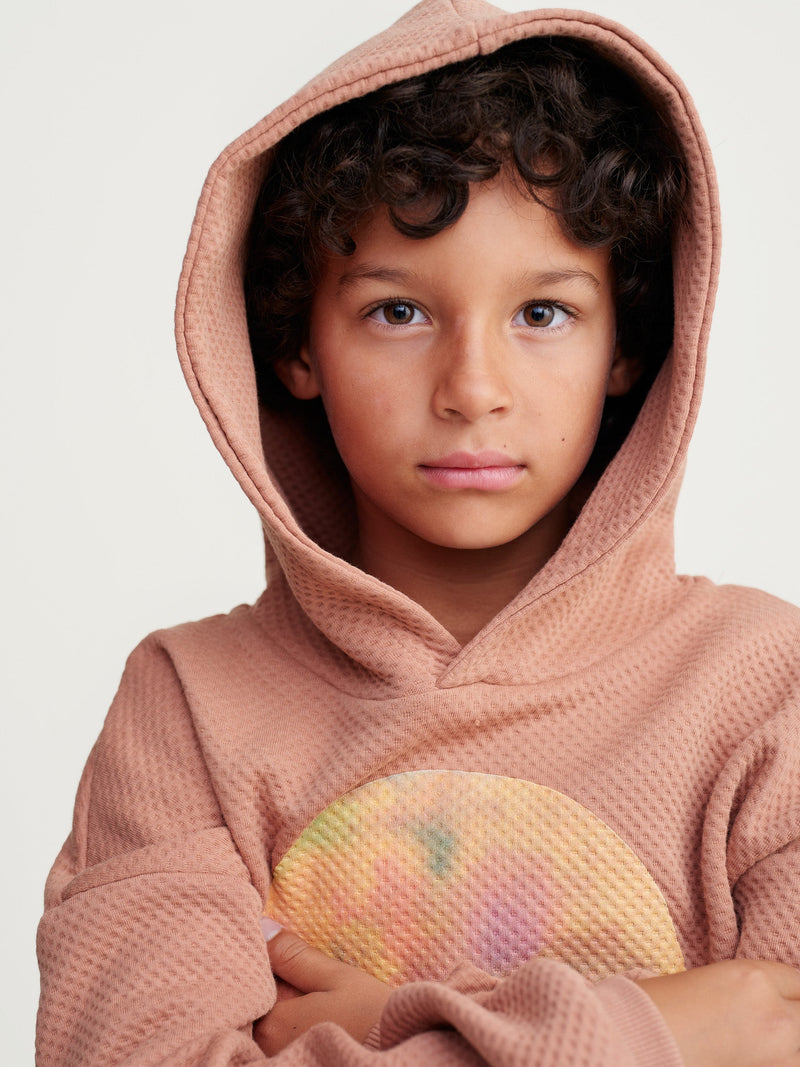 Change the World -honeycomb hoodie, kids