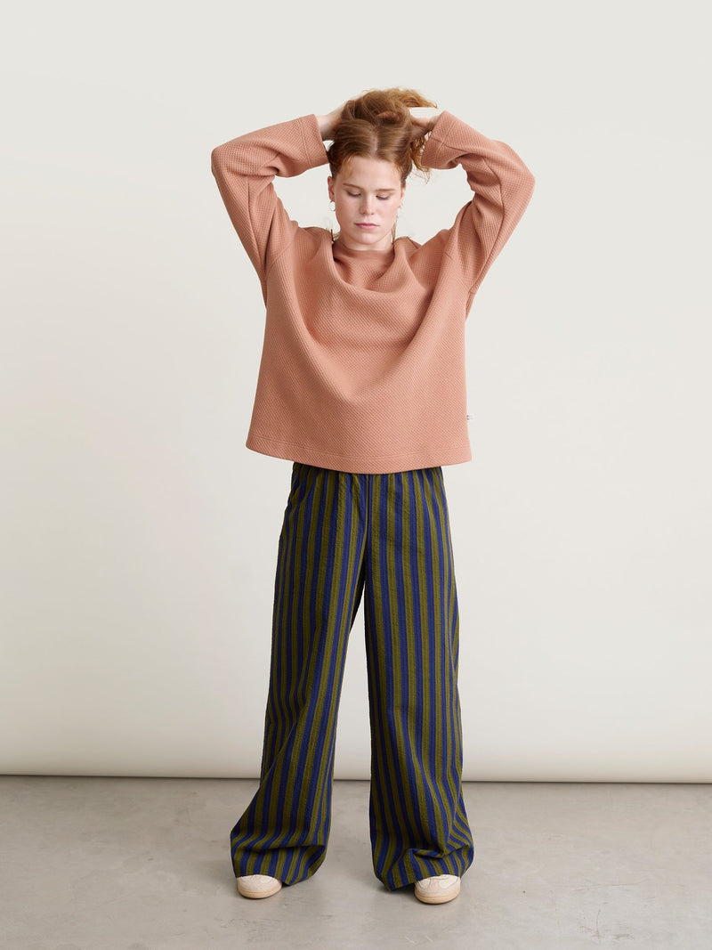 Honeycomb sweatshirt, Nougat
