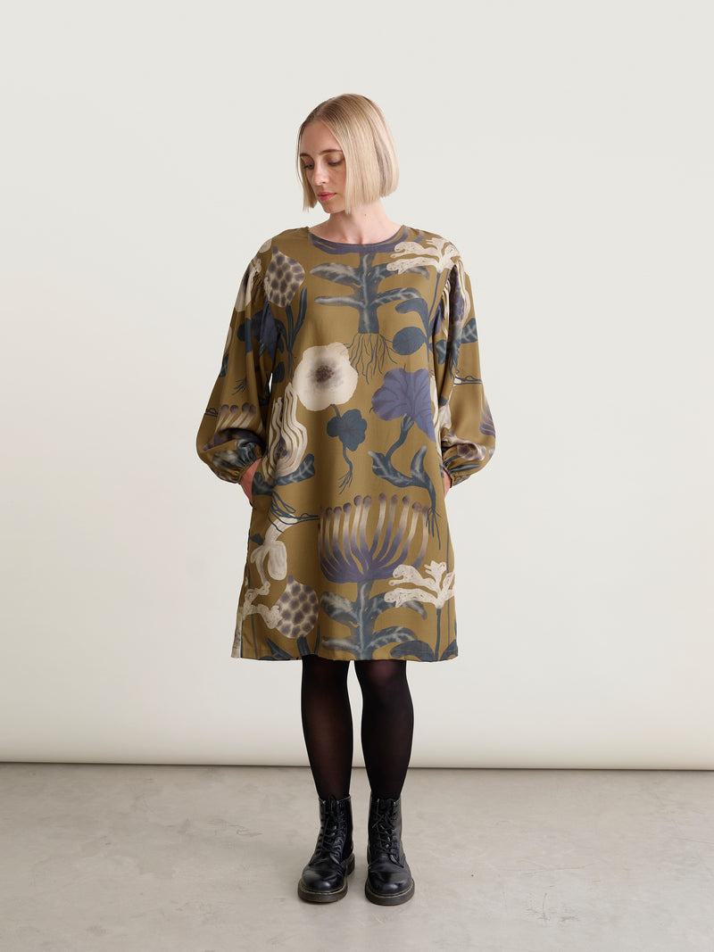 Sea Flowers tunic dress, adult
