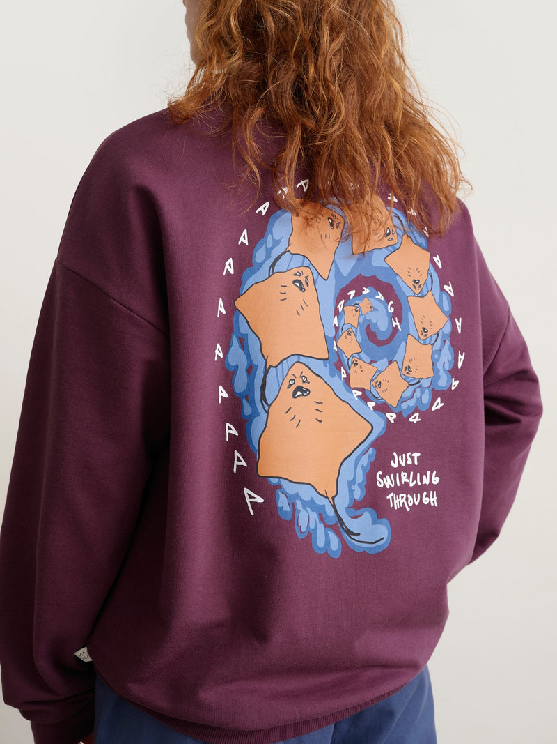 Swirling sweatshirt, adults