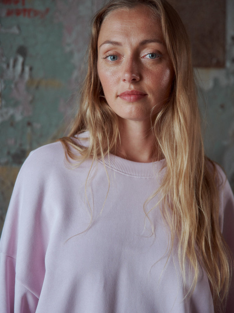 Superpower Oversize Sweatshirt, Orchid, adults