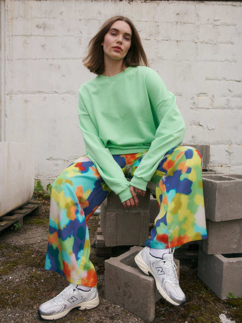 Superpower Oversize Sweatshirt, Summer Green, adults