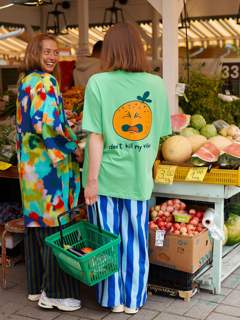 Don't Kill My Vibe oversize T-shirt, adults