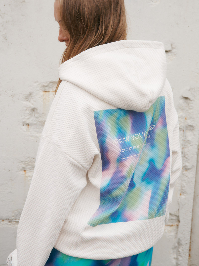 Hazy Honeycomb Hoodie, adults