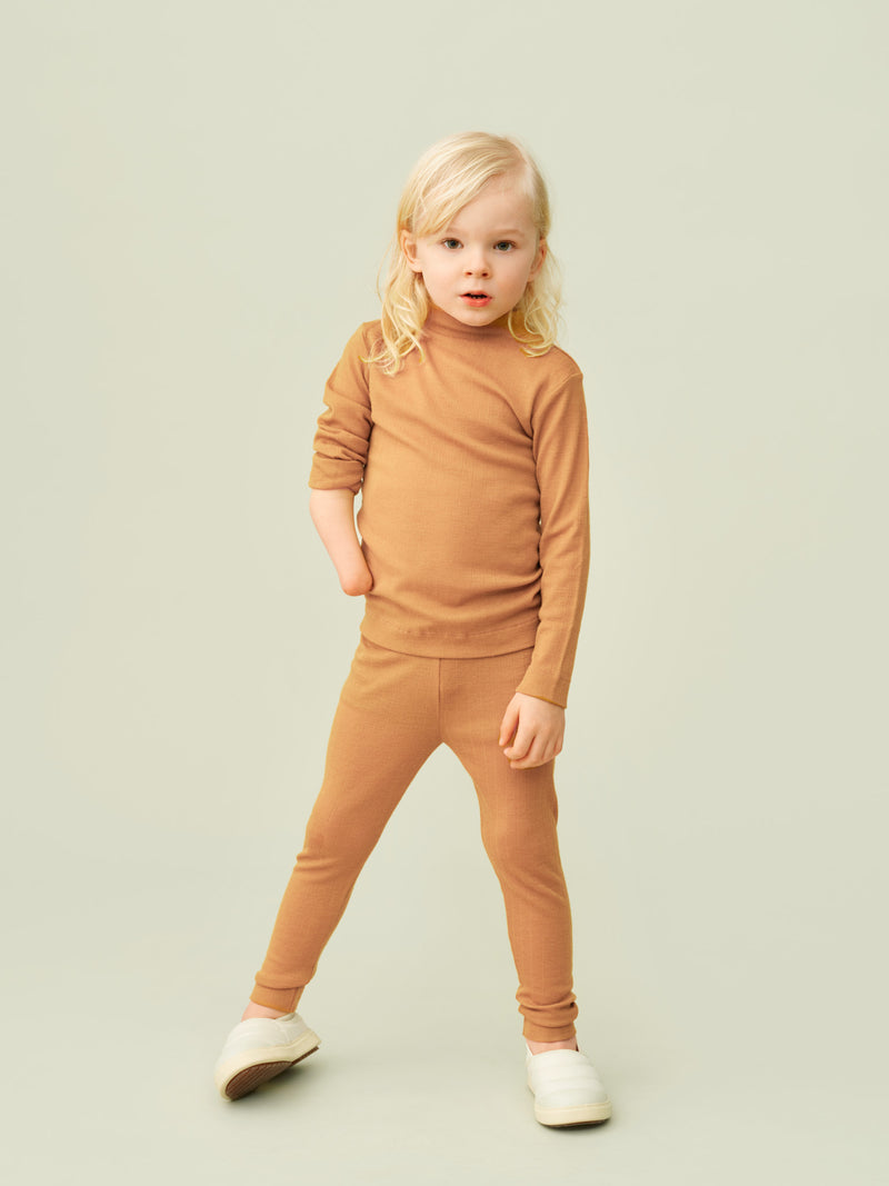 Merino Wool Shirt, biscuit