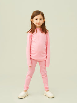 Merino Wool Shirt, pink cosmos