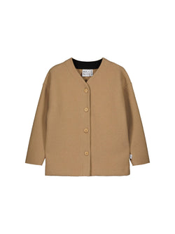 Boiled Wool Jacket, beige