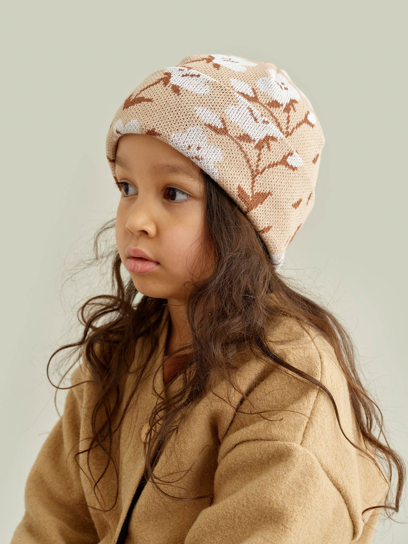 Wildflowers Jacquard Beanie