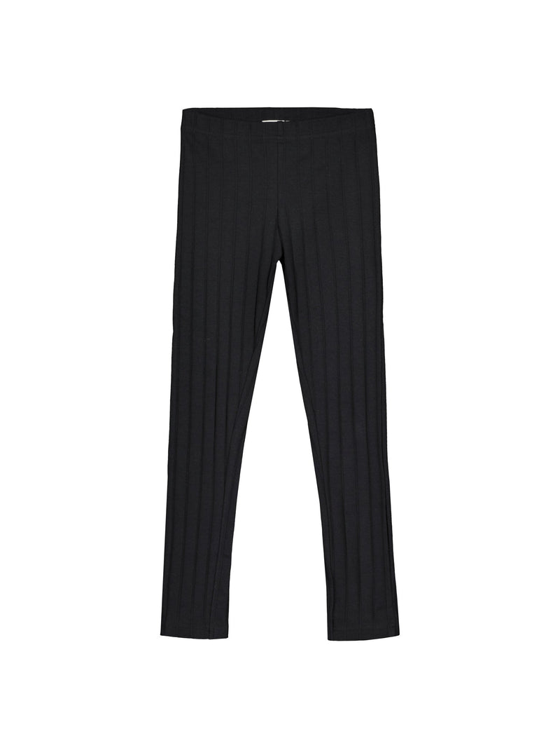 Wide Rib Leggings, ash black