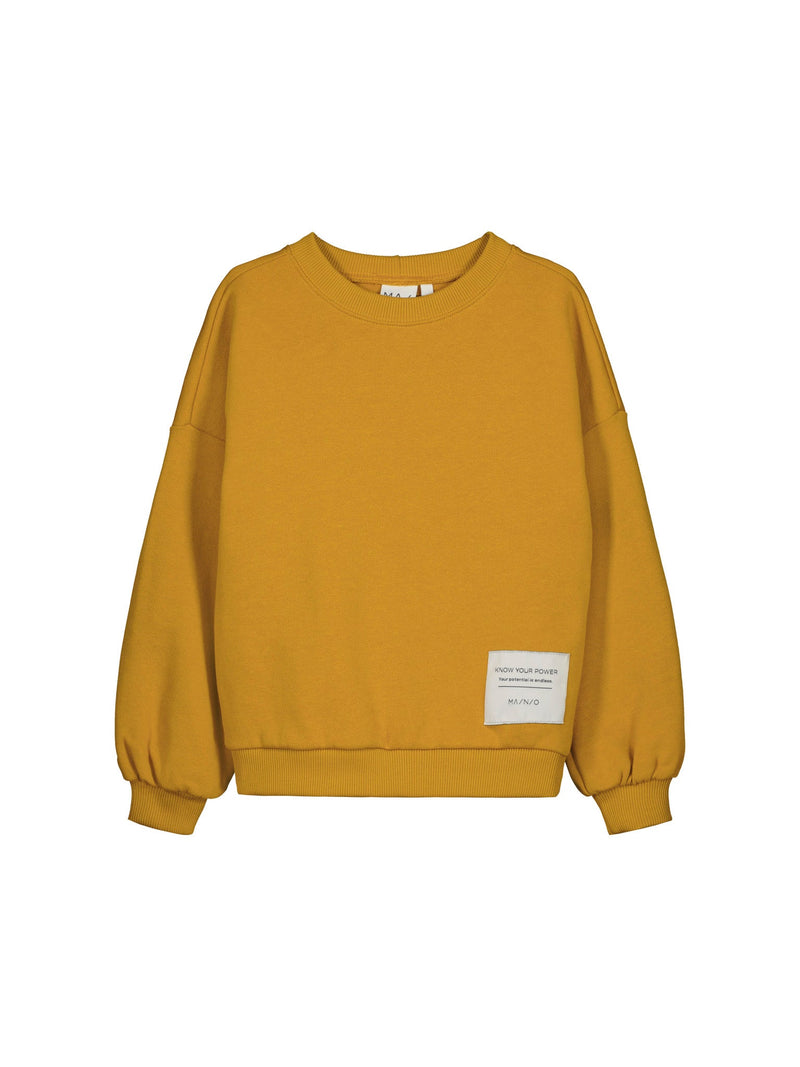 Superpower Sweatshirt, mustard