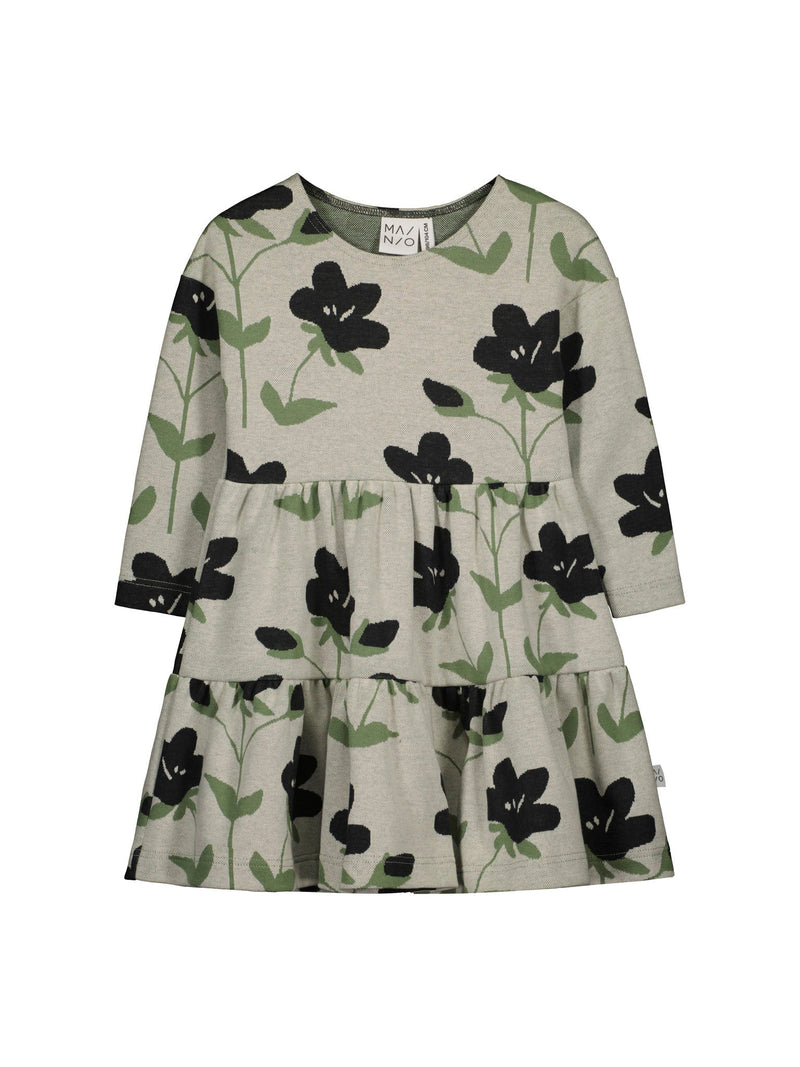 Wildflowers Jacquard Dress