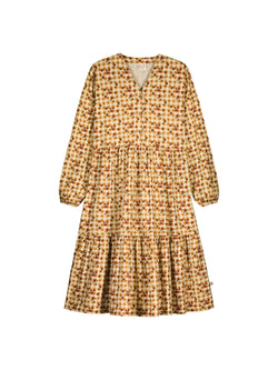Plaid Flowers Dress, adults