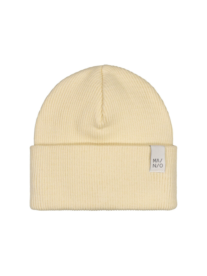 Fisherman Beanie, pale yellow