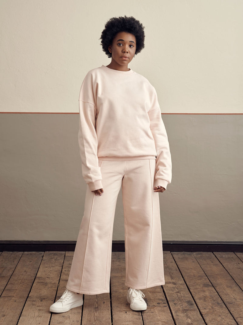 Superpower Sweatpants, pearl blush, adults