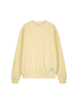 Superpower Oversize Sweatshirt, pale yellow