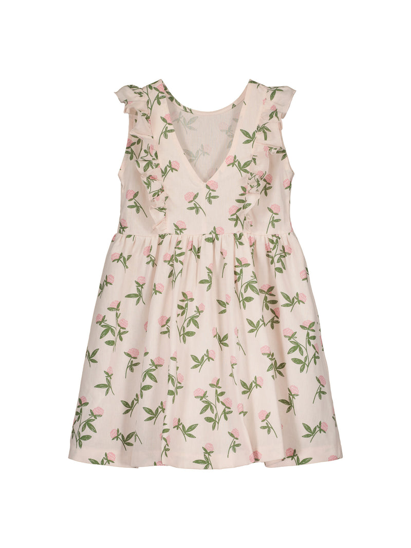 Red sales clover dress