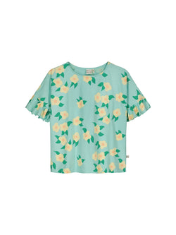 Midsummer Rose Frill Shirt, adults