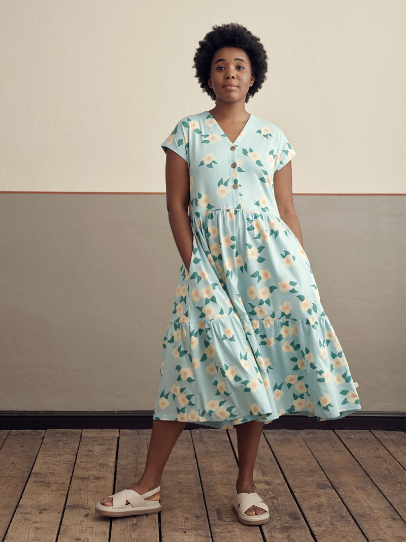 Midsummer Rose Dress, sky, adults