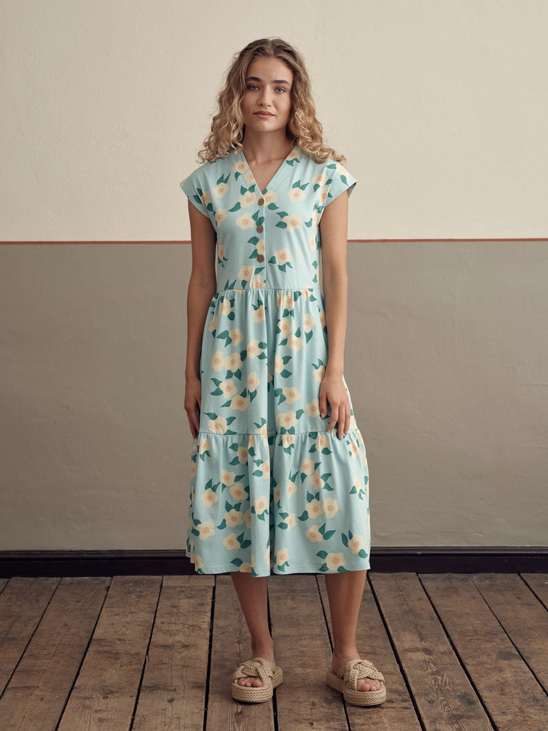 Midsummer Rose Dress, sky, adults
