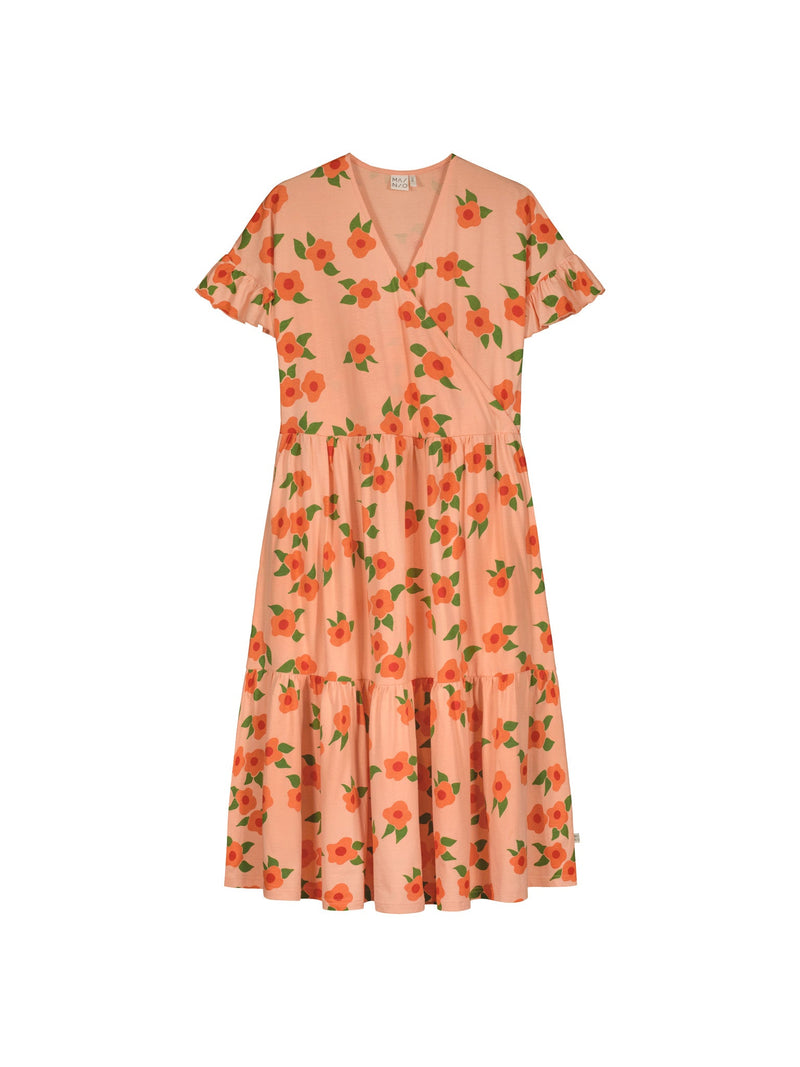 Midsummer Rose Dress, peach, adults