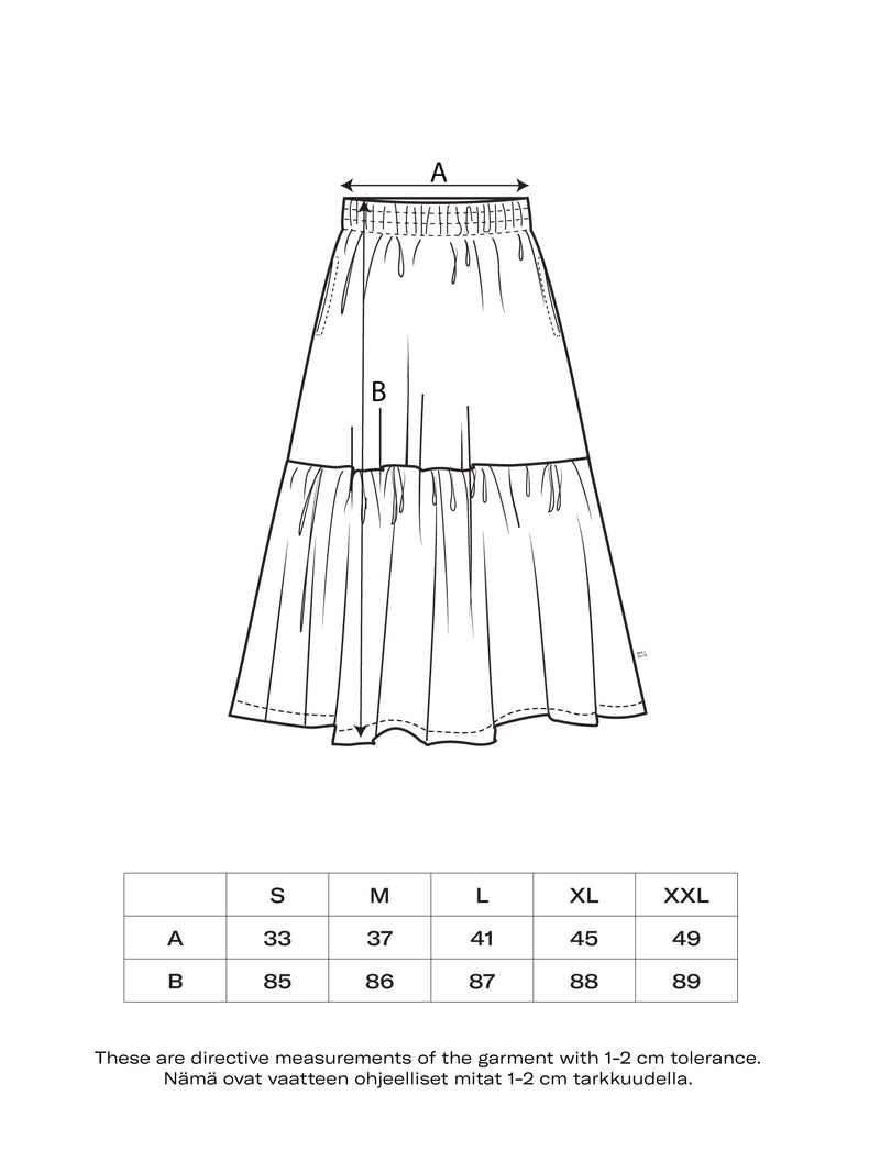 Nebula maxi deals skirt green