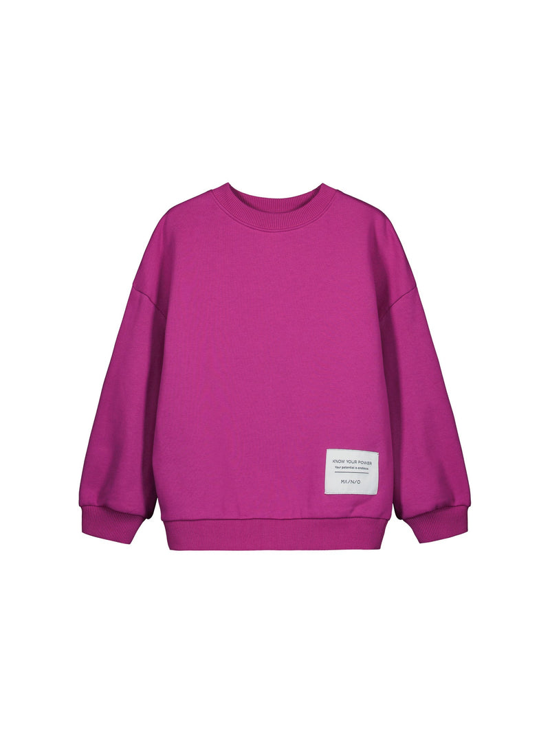 Superpower Sweatshirt, fuchsia