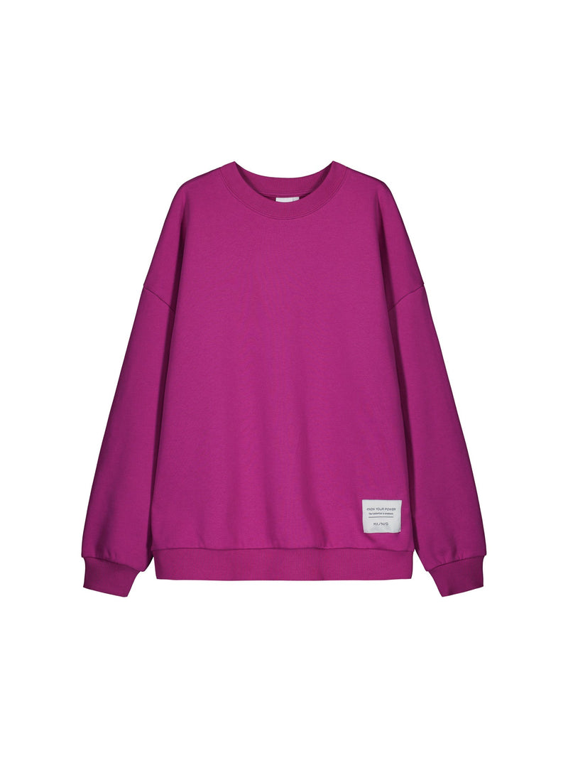 Superpower Oversize Sweatshirt, fuchsia, adults