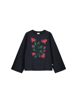 Botania Embroidery Sweatshirt, adults