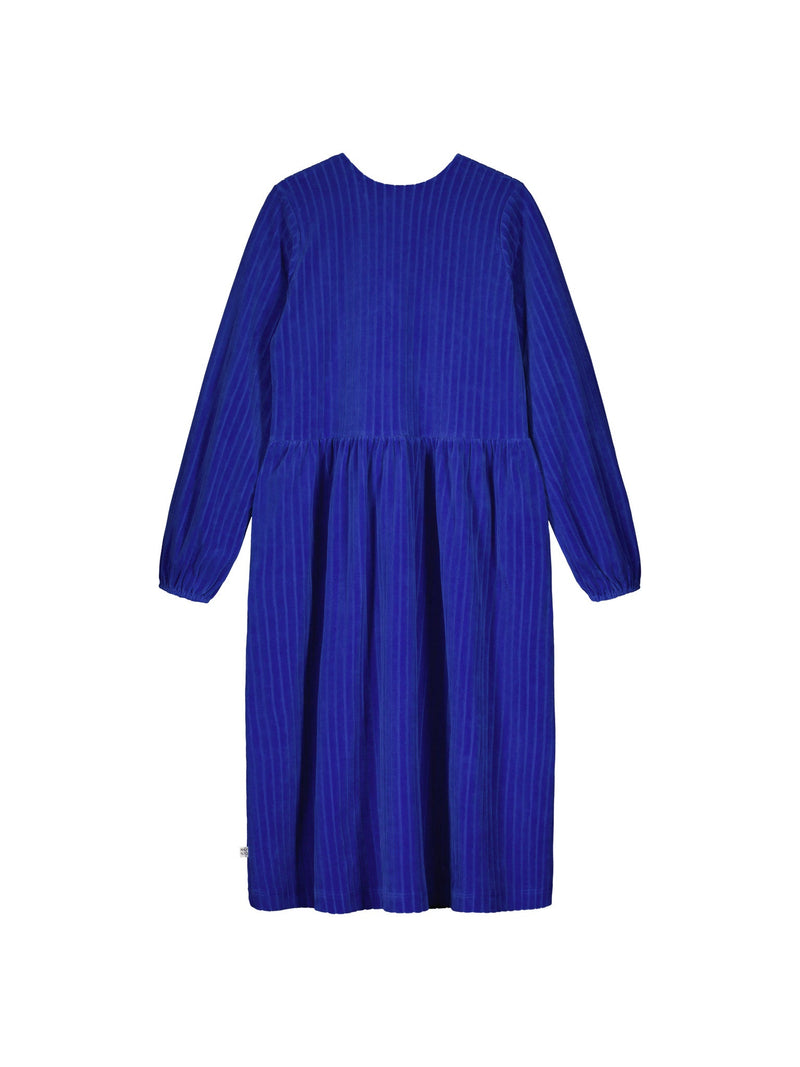Velour Dress, dazzling blue, adults