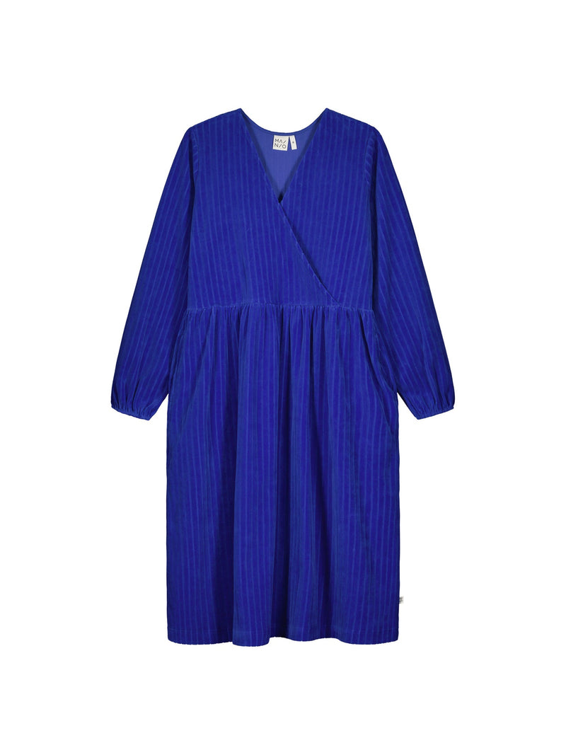 Velour Dress, dazzling blue, adults