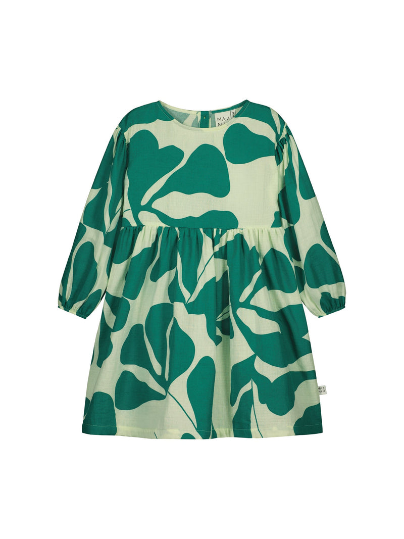 Greenery Muslin Dress